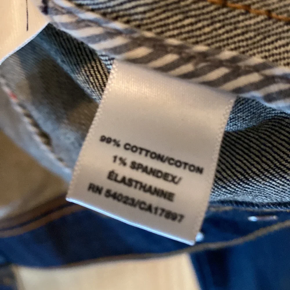 Old Navy jacket denim stretch women’s Large - Picture 3 of 6